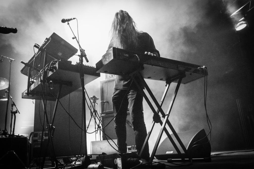 Foto van Oranssi Pazuzu op Roadburn 2017. Foto door Heiner Bach ©